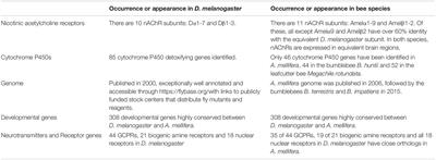 The Power of Drosophila melanogaster for Modeling Neonicotinoid Effects on Pollinators and Identifying Novel Mechanisms